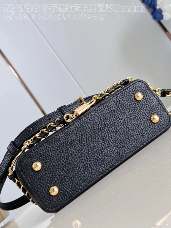 LOUIS CAPUCINES MINI-21*14*8CM VUITTON 0805